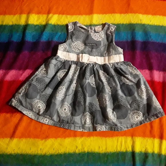 Calvin Klein Baby Girl 6-9 Months Casu/Form Dress - Picture 4 of 14
